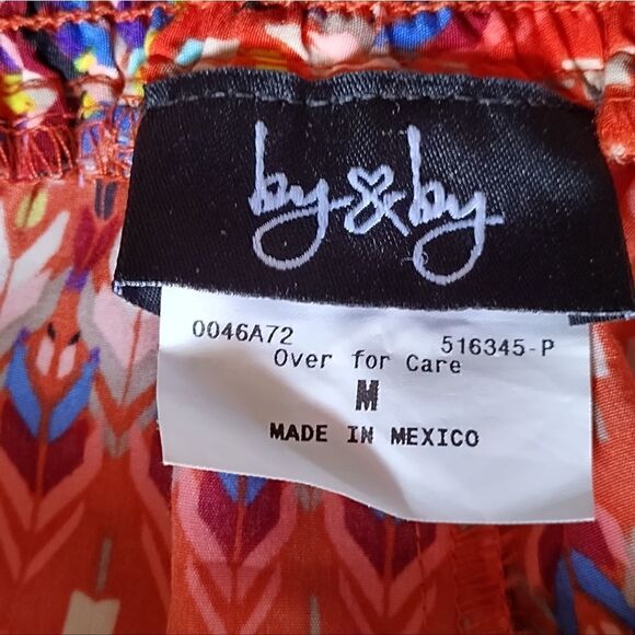 SHORTS  BY & BY Bright & Comfy COTTON blend  with Pockets SZ Medium - Picture 3 of 5